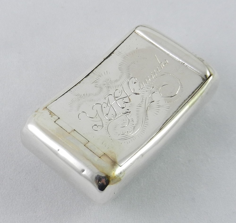 Georgian Silver Snuff Box.