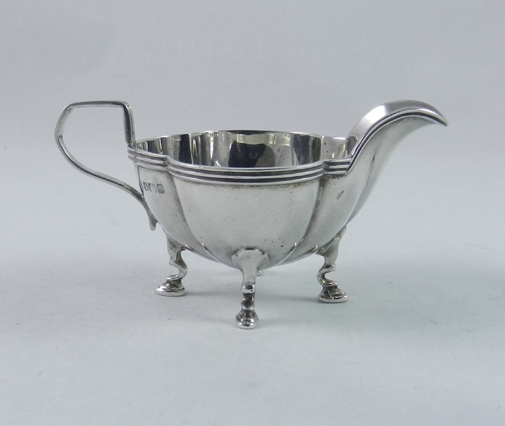 Antique Silver Arts & Crafts Cream Jug.