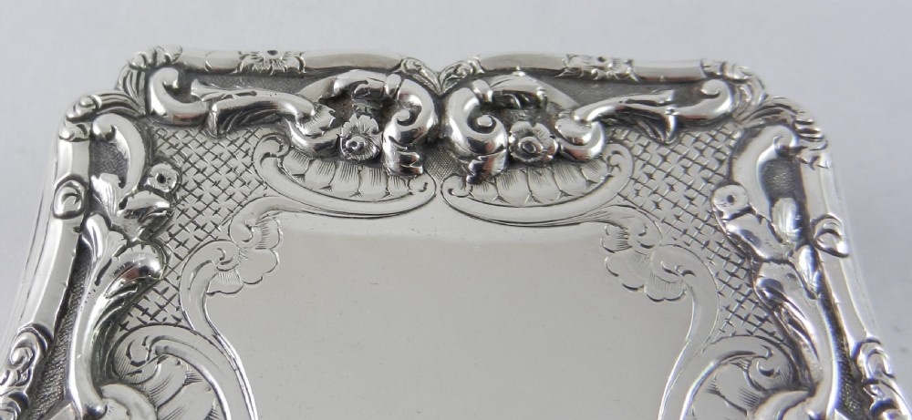 Antique Silver Nathaniel Mills Snuff Box. View VIII