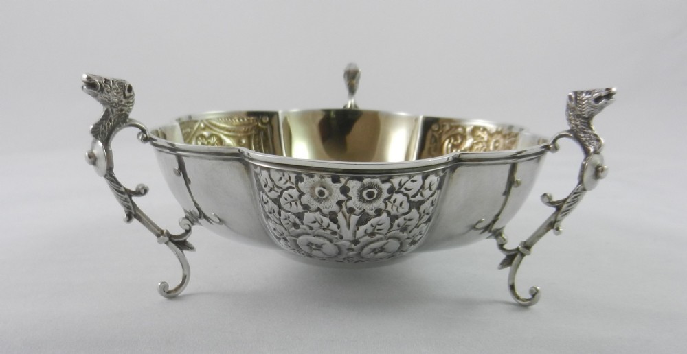 Antique Silver Dish. View III