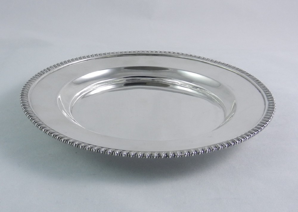 Georgian Silver Wine Coaster.