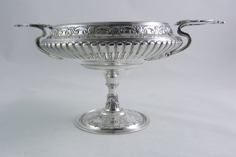 Antique Silver Tazza. View III
