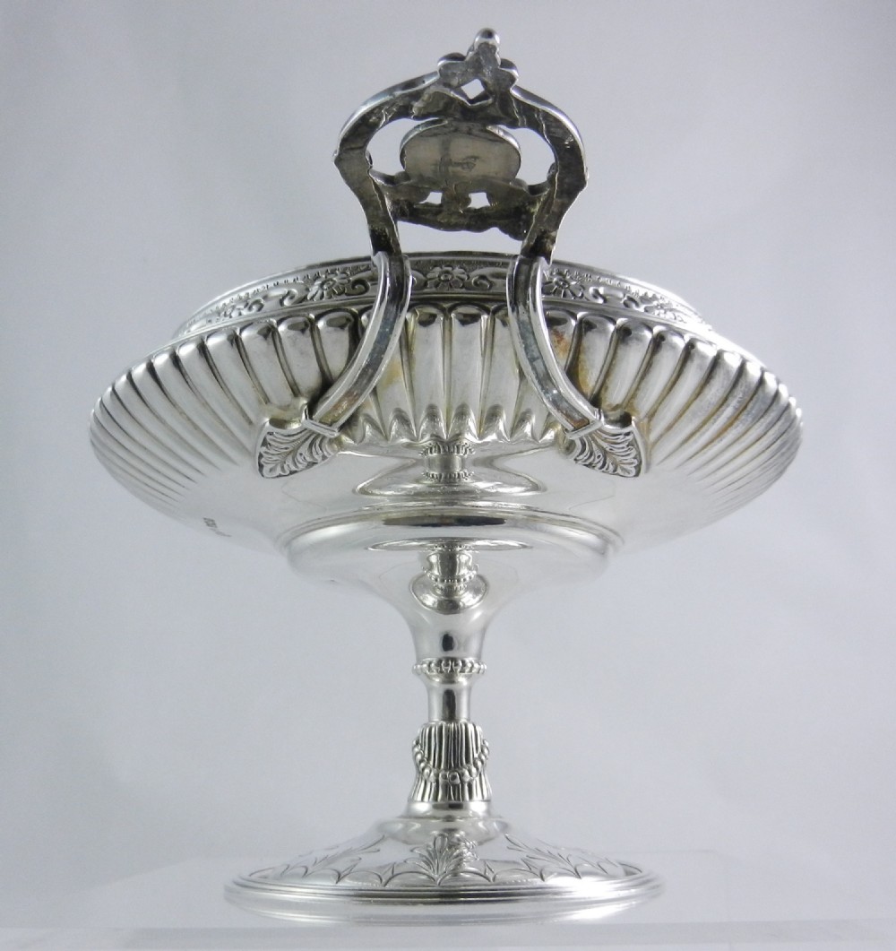 Antique Silver Tazza. View IV