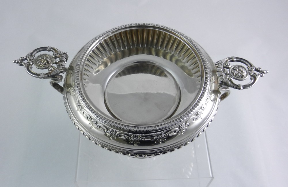 Antique Silver Tazza. View V