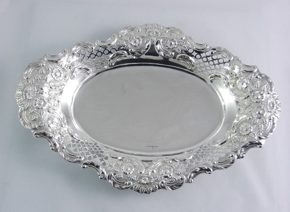Antique Silver Fruit Baskets. View II