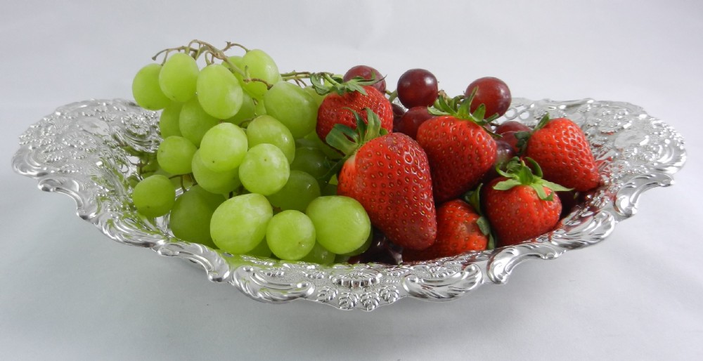 Antique Silver Fruit Baskets. View IV