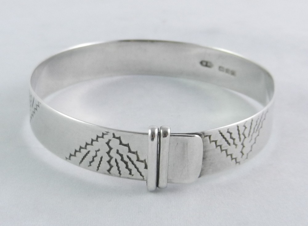 Silver Bangle.