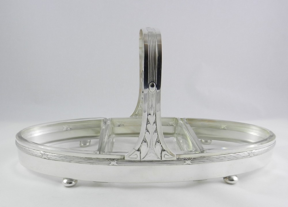 WMF Silverplated Hors de Ouevres Dish.