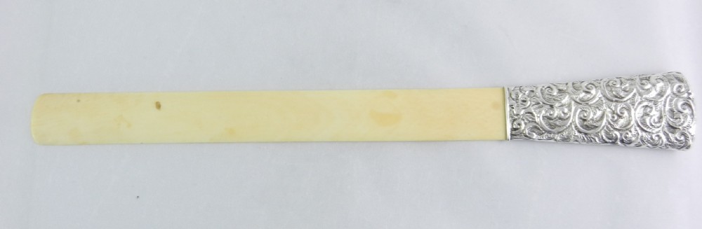Antique Silver-Handled Paper Knife. View VI
