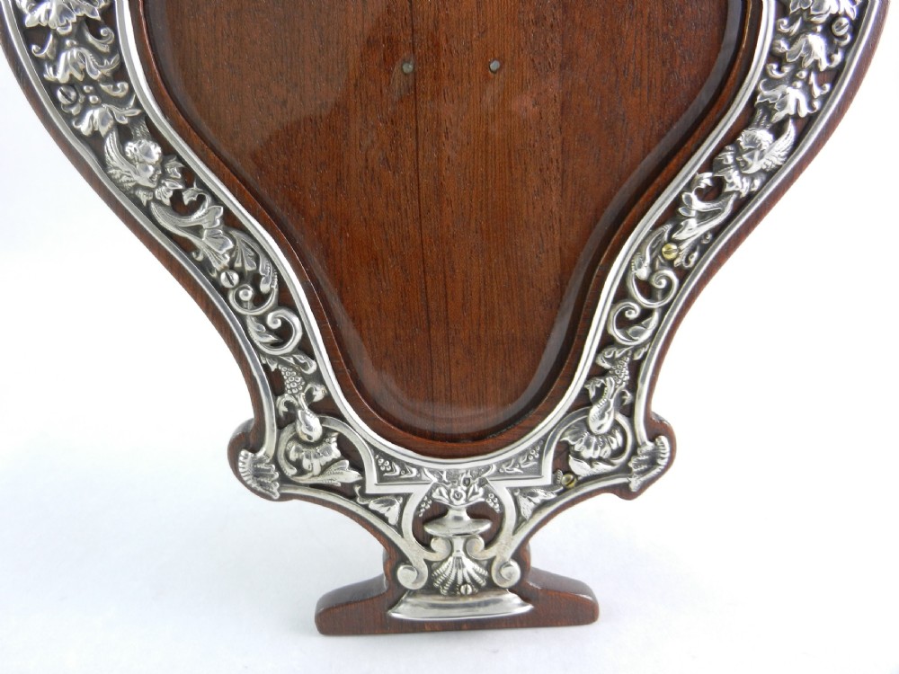 Antique Silver Photograph Frame. View V