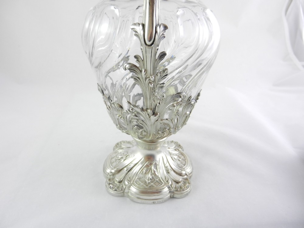 Antique Silver-Mounted Claret Jug. View VIII