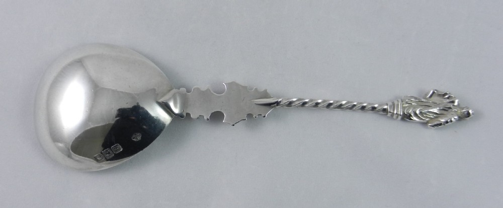 Antique Silver Apostle Spoon. View II