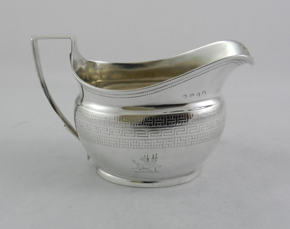 Georgian Silver Cream Jug.
