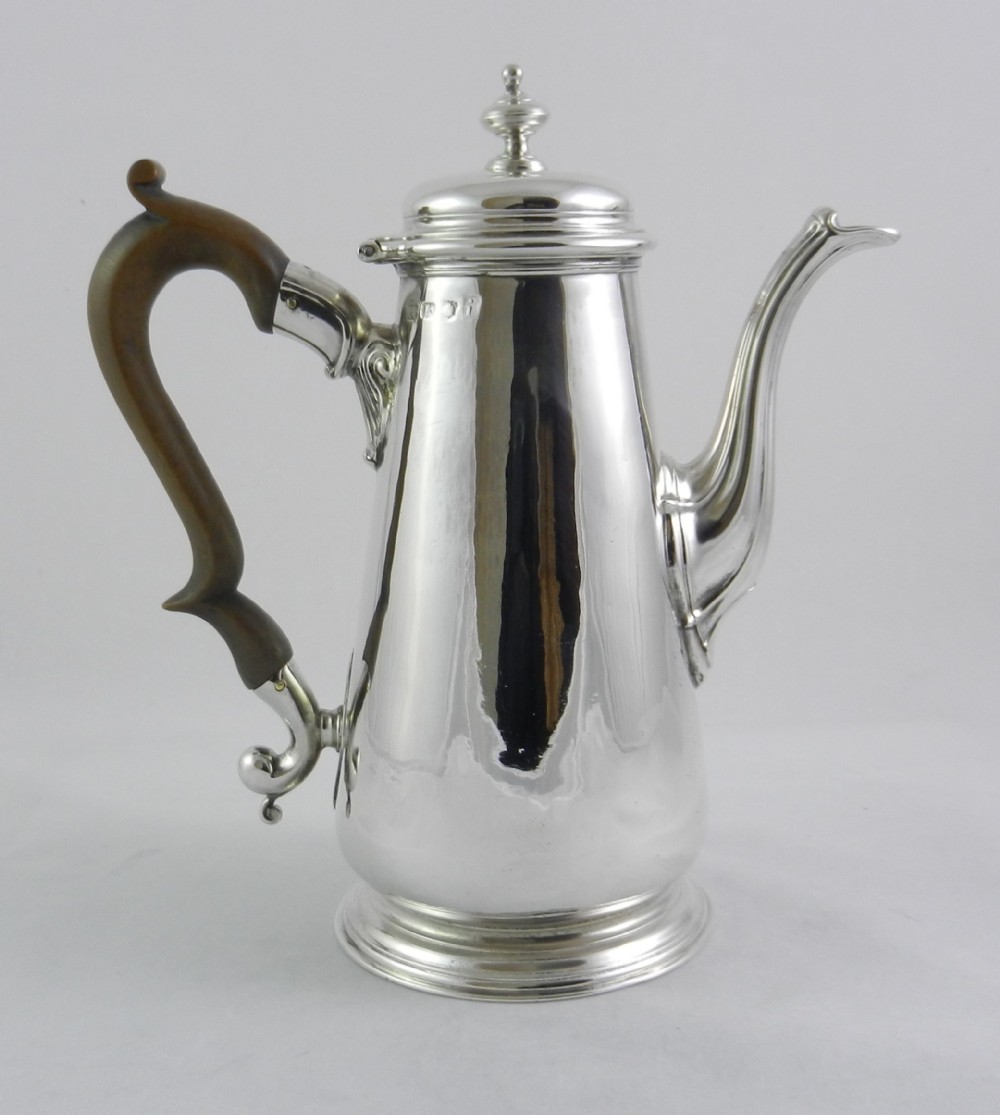 Geo.II Silver Coffee Pot,