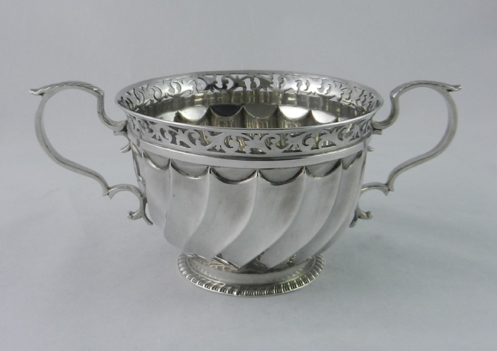 Antique Silver Bowl.