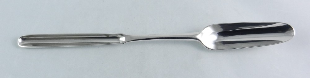 Antique Silver Hester Bateman Marrow Scoop.