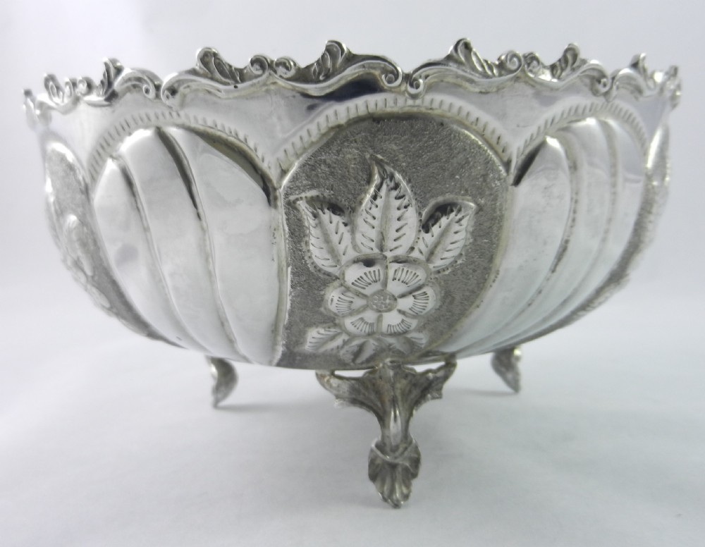 Antique Silver Bowl. View III