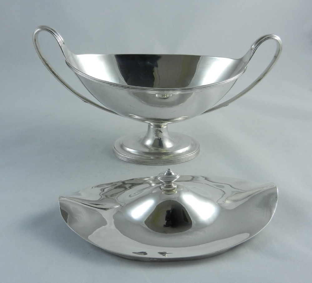 Georgian Silver Sauce Tureens. View VIII