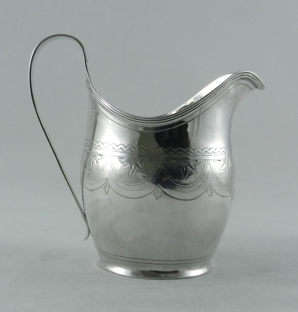 Georgian Silver Cream Jug.