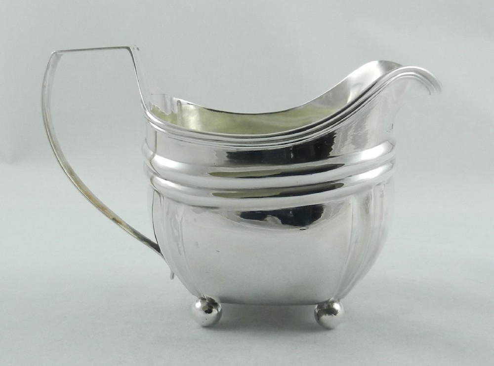 Antique Silver Cream Jug.