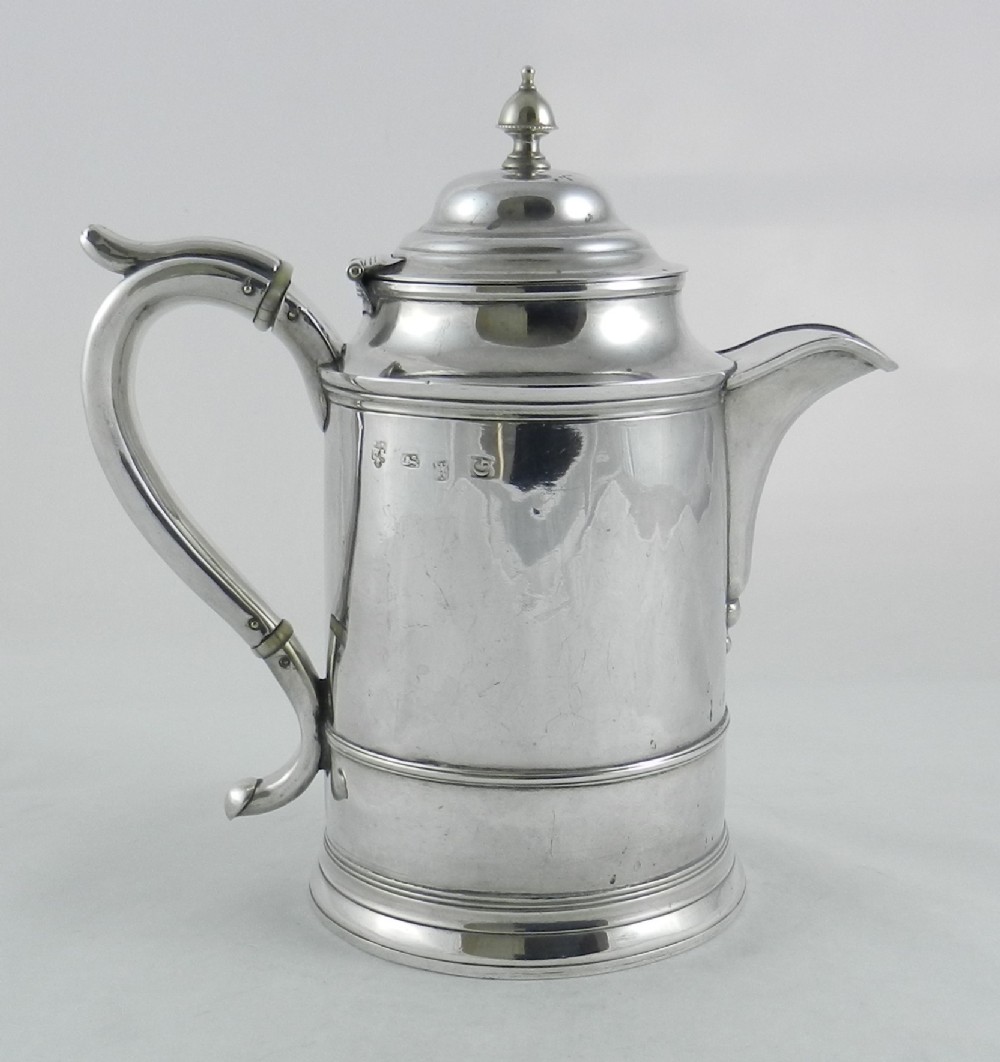 Geo.I Silver Ale Jug.