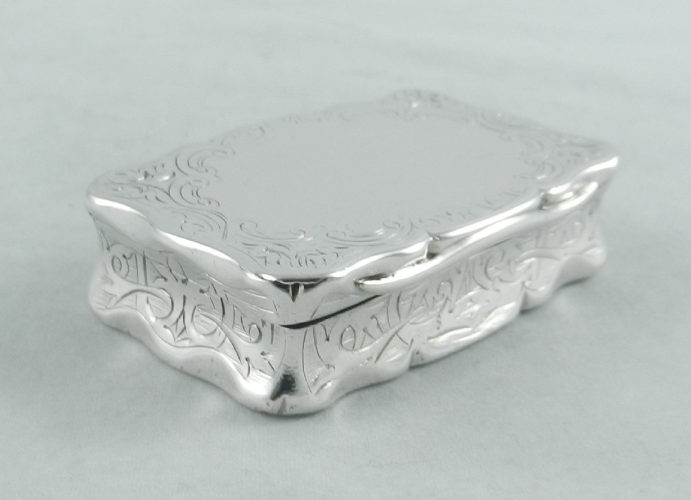 Antique Silver Snuff Box.