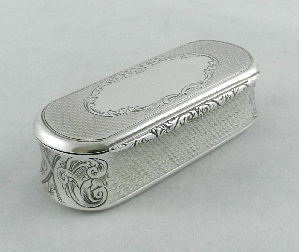 Antique Silver Snuff Box.