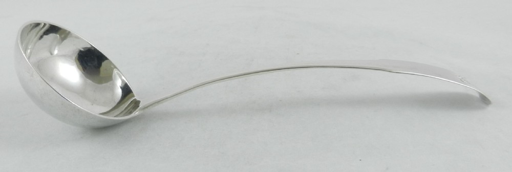Antique Silver Scots Toddy Ladle. View III