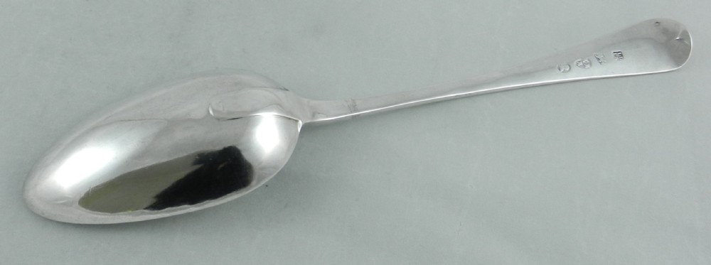 Newcastle Silver Serving Spoon. View IV