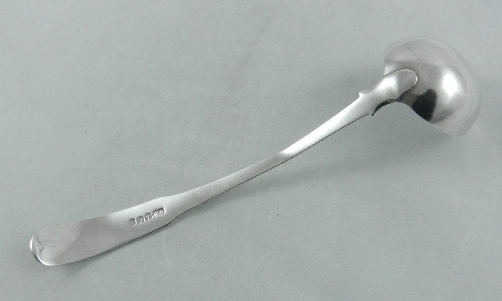 Antique Scottish Silver Toddy Ladle. View III