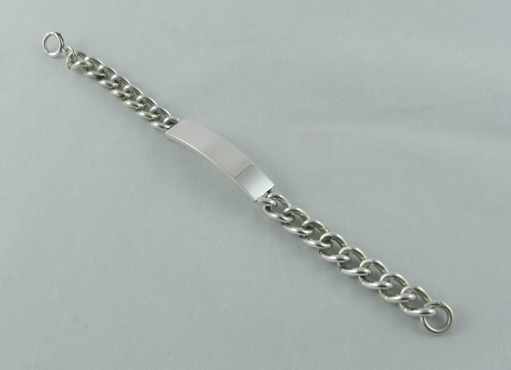 Silver Identity Bracelet. View II