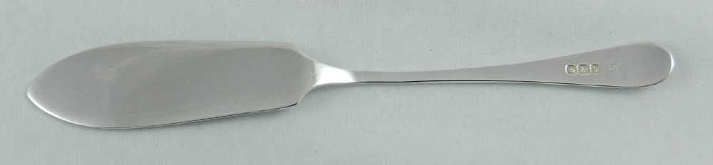 Antique Silver Butter Knife. View III