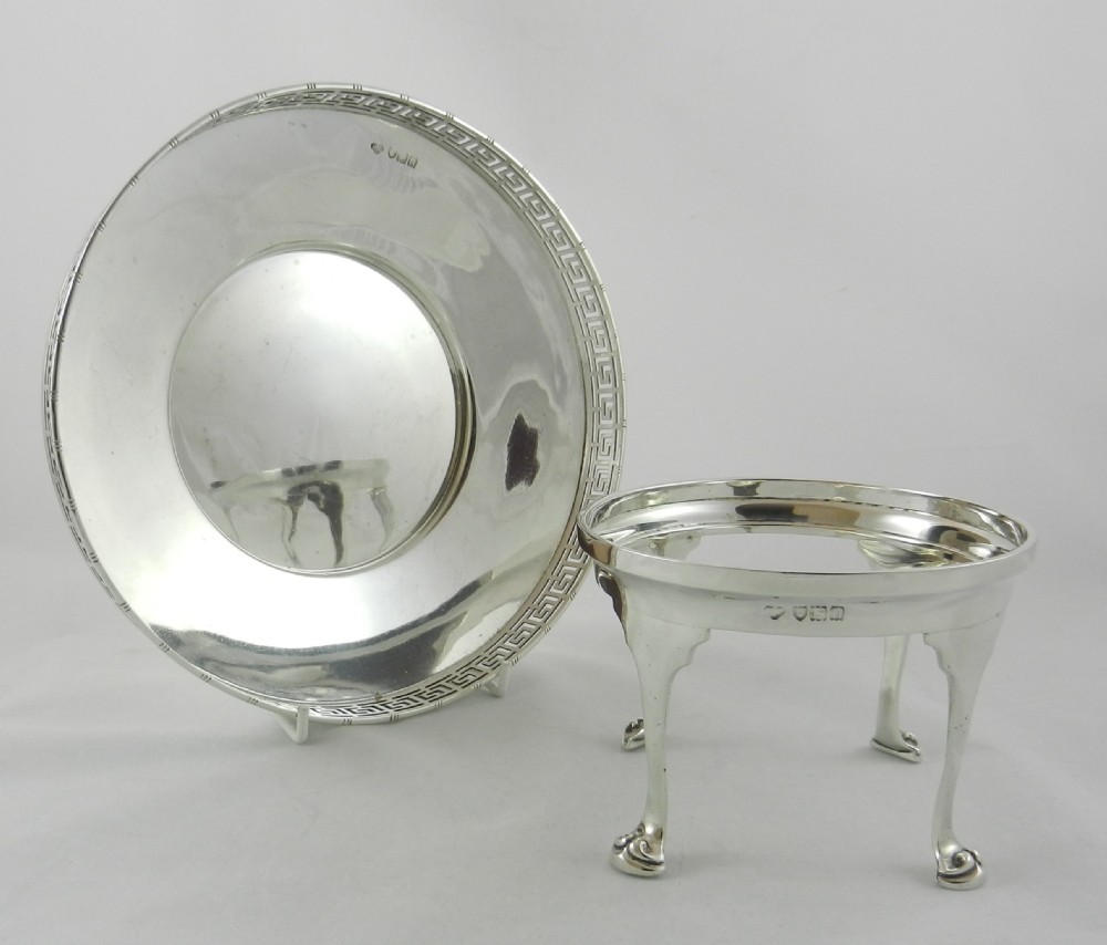 Antique Silver Fruit Bowl. View IV
