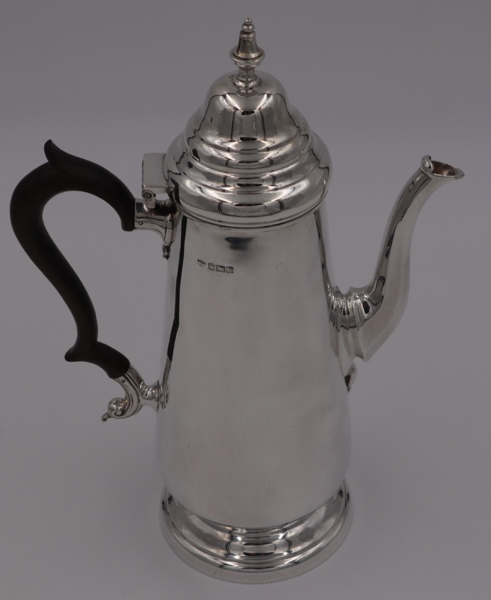 Antique Silver Coffee Pot.