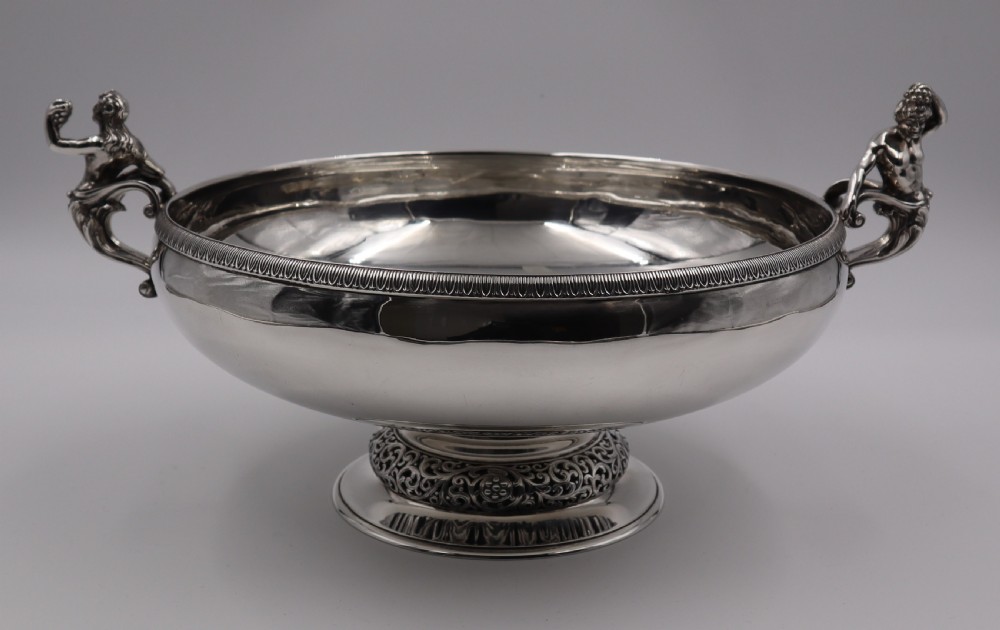 Antique Silver Bowl.