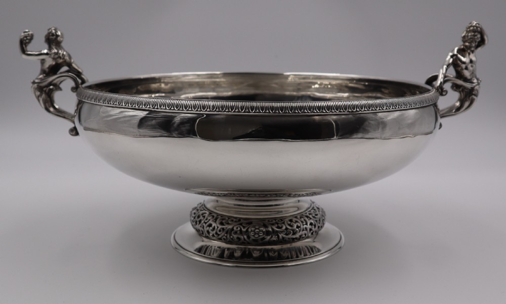 Antique Silver Bowl. View II
