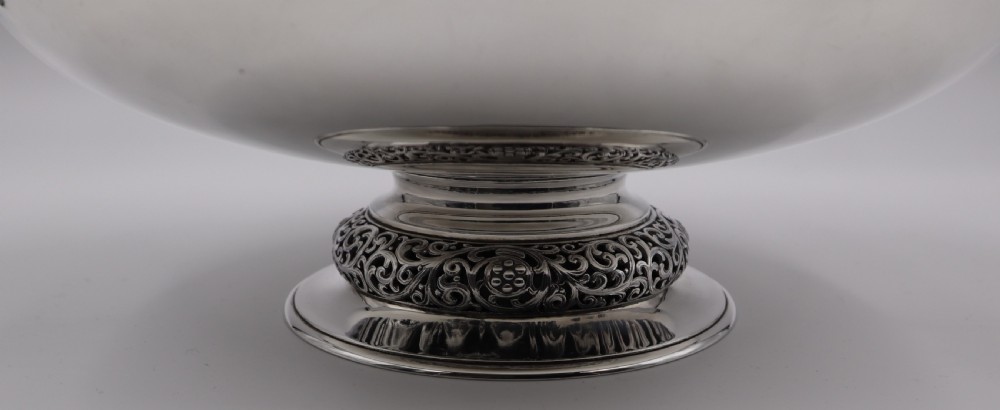 Antique Silver Bowl. View IV