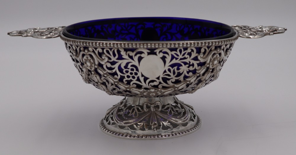 Antique Silver Bowl.