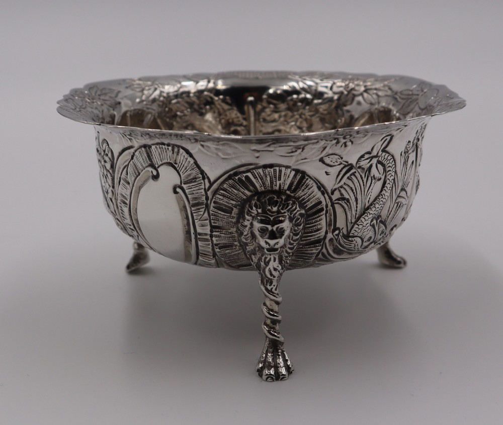 Antique Silver Sugar & Cream. View VI