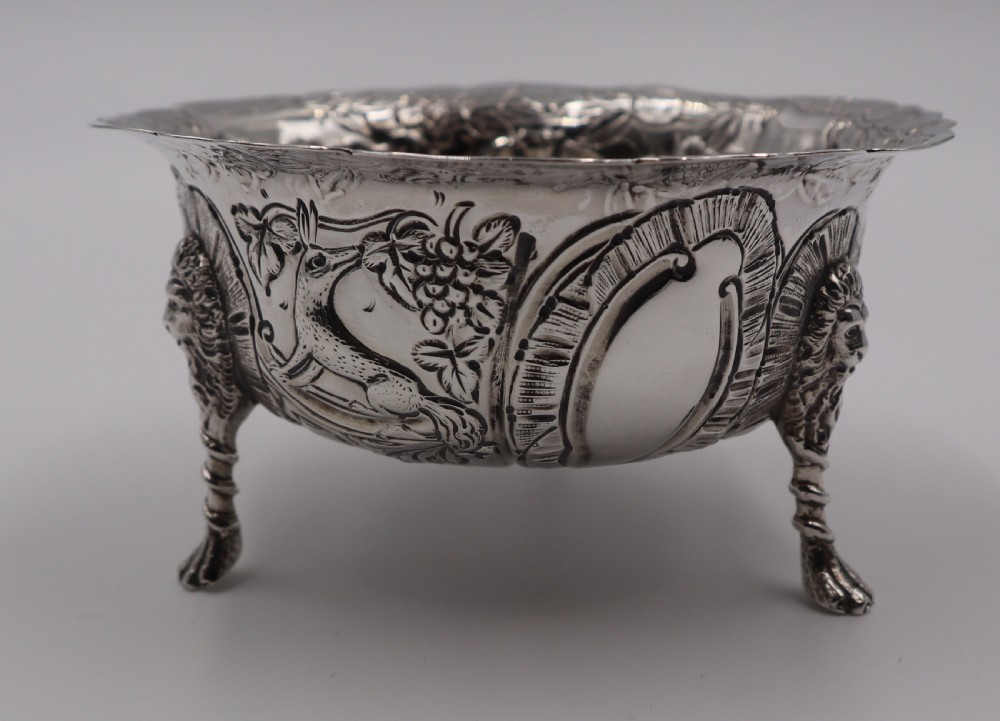 Antique Silver Sugar & Cream. View VII