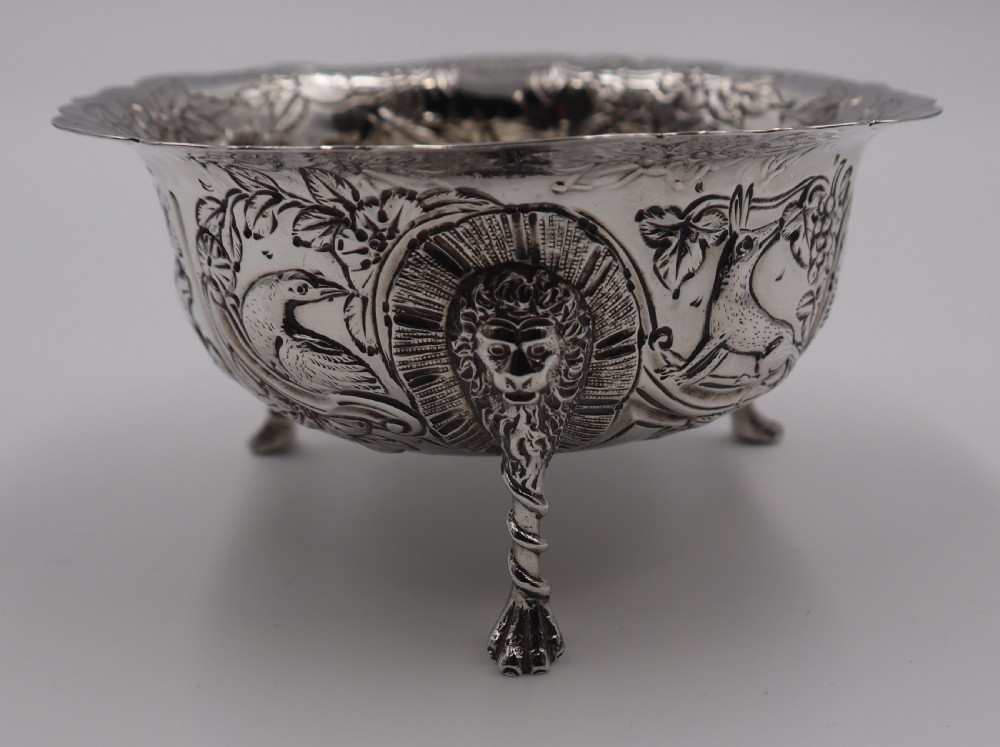 Antique Silver Sugar & Cream. View VIII