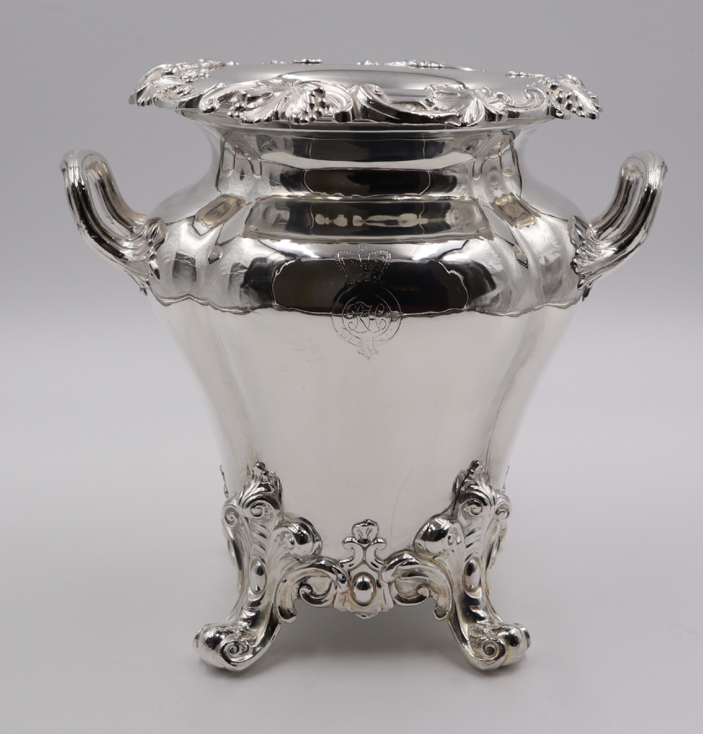 Old Sheffield Plate Wine Coolers. View V