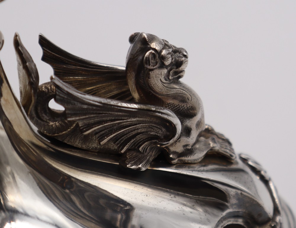 Antique Silver Table Centrepiece. View V