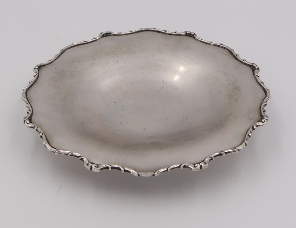 Art Deco Silver Fruit Dish.