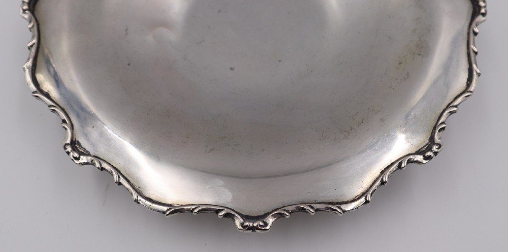 Art Deco Silver Fruit Dish. View II