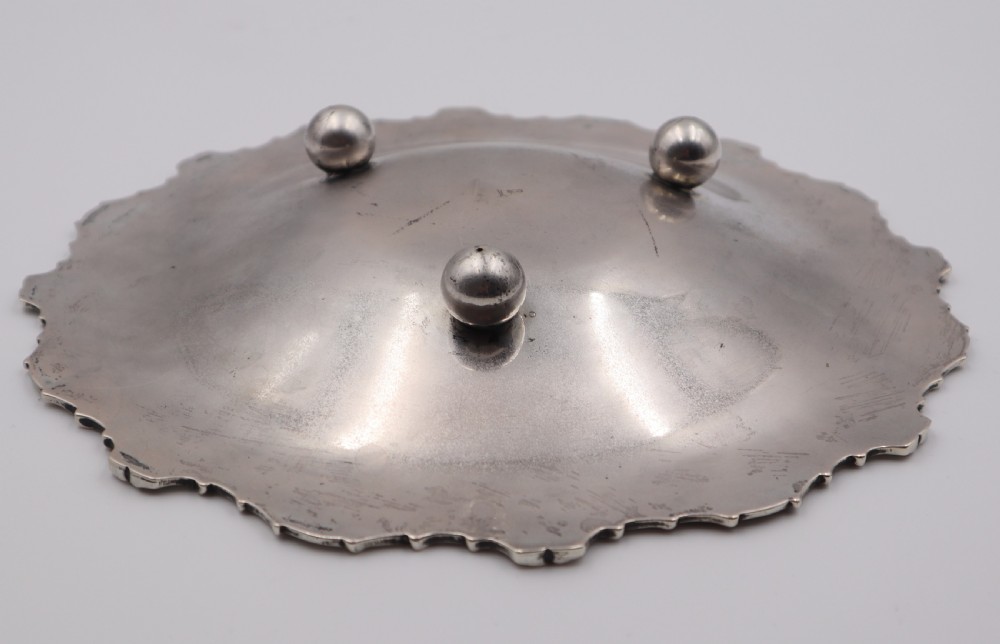 Art Deco Silver Fruit Dish. View III