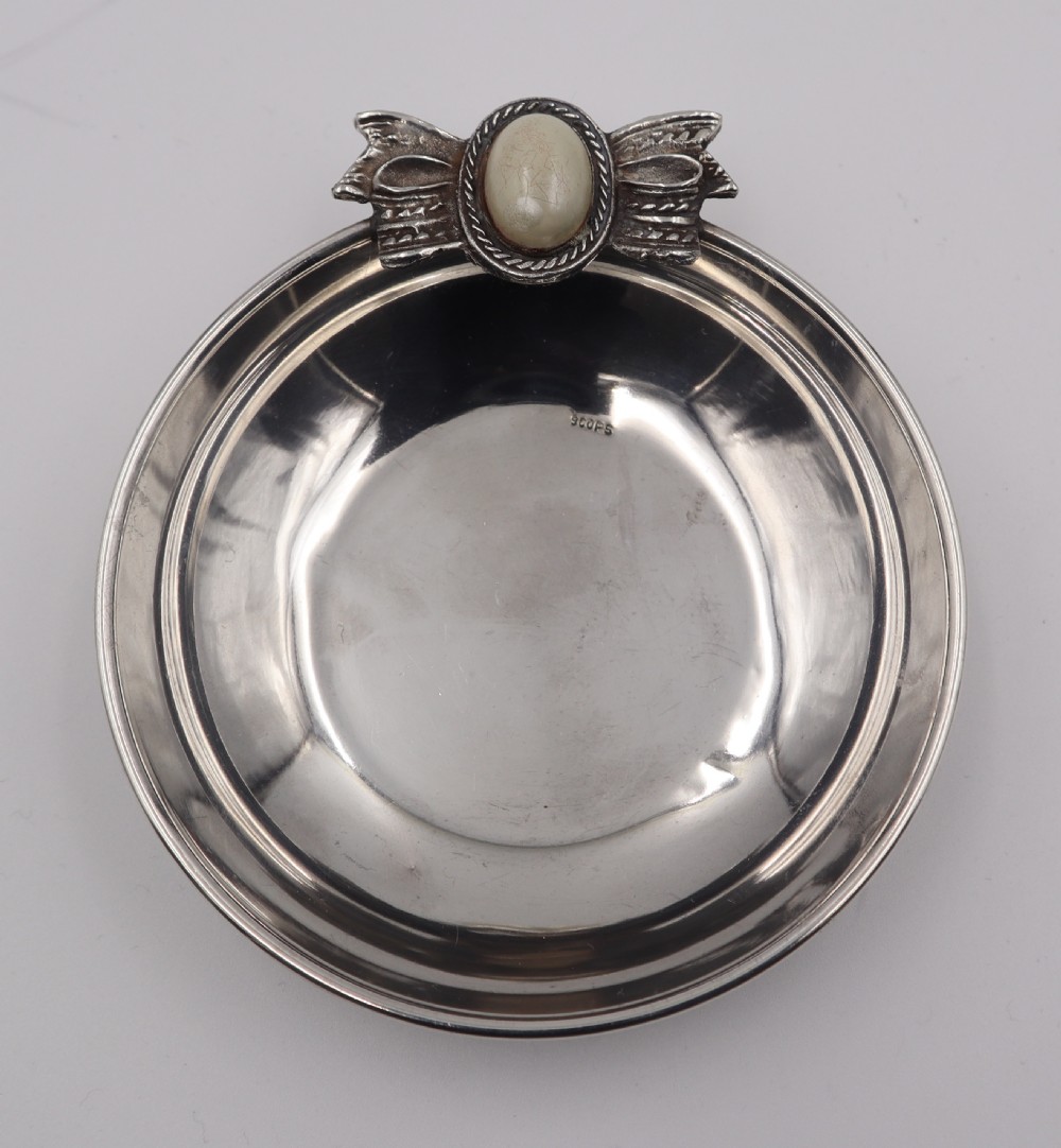 Set Of Sliver & Mother Of Pearl Dishes. View II