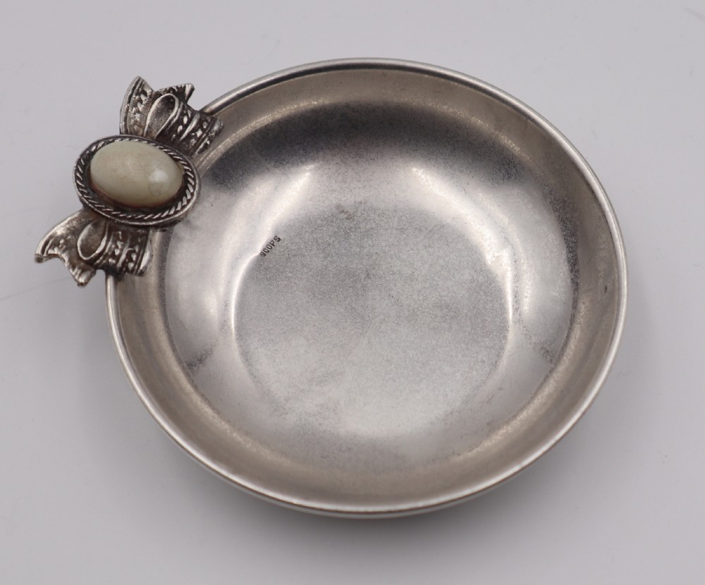 Set Of Sliver & Mother Of Pearl Dishes. View III
