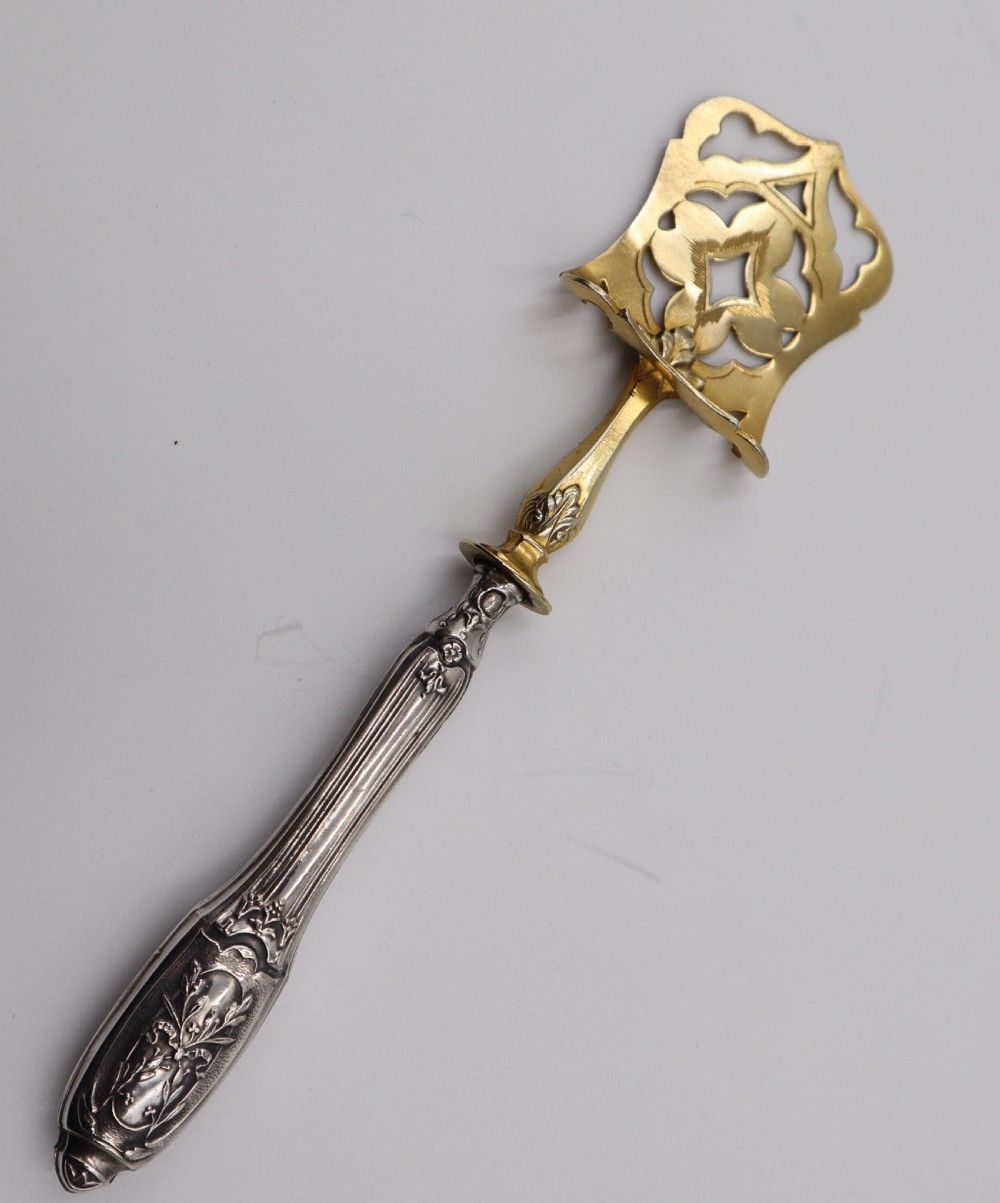 Antique Silver Hors d'Ouvres Set. View VII