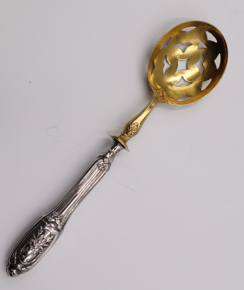 Antique Silver Hors d'Ouvres Set. View IX